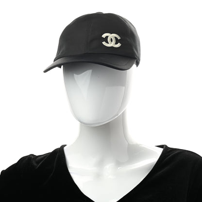 Chanel Cotton CC Cap Hat Black 2 of 10