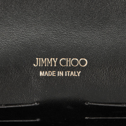 Jimmy Choo Velvet Margot Clutch Bordeaux 6 of 6