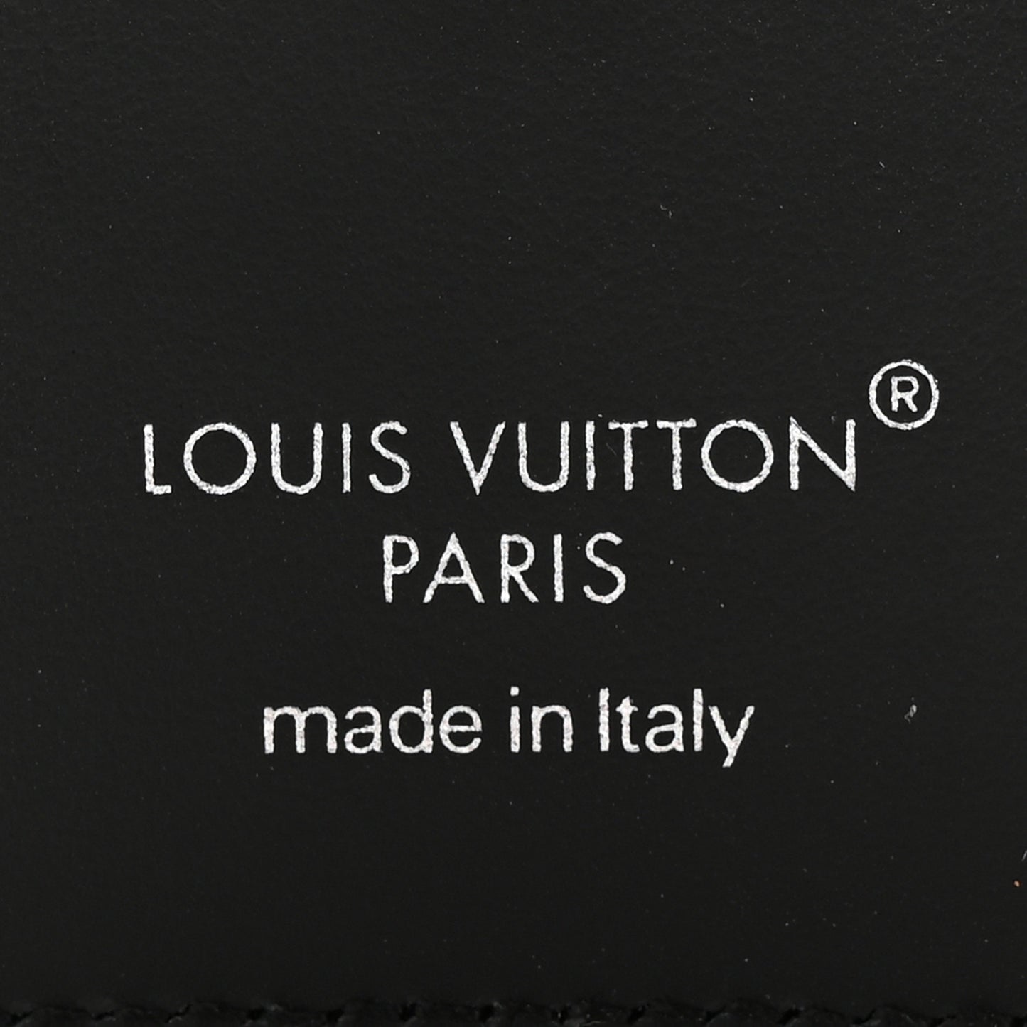 Monogram Macassar Magnetic Card Holder Black