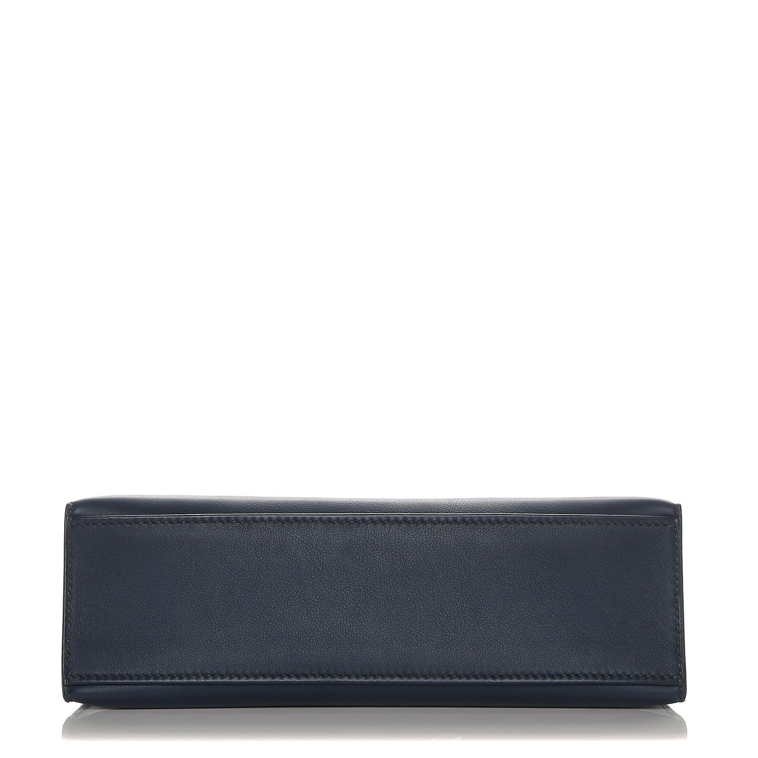 Hermes Swift Kelly Pochette Clutch Bleu de Prusse 16 of 19