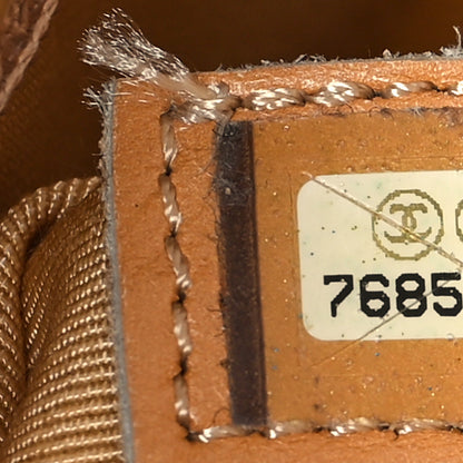 Chanel Caviar Quilted Medallion Tote Beige 7 of 11