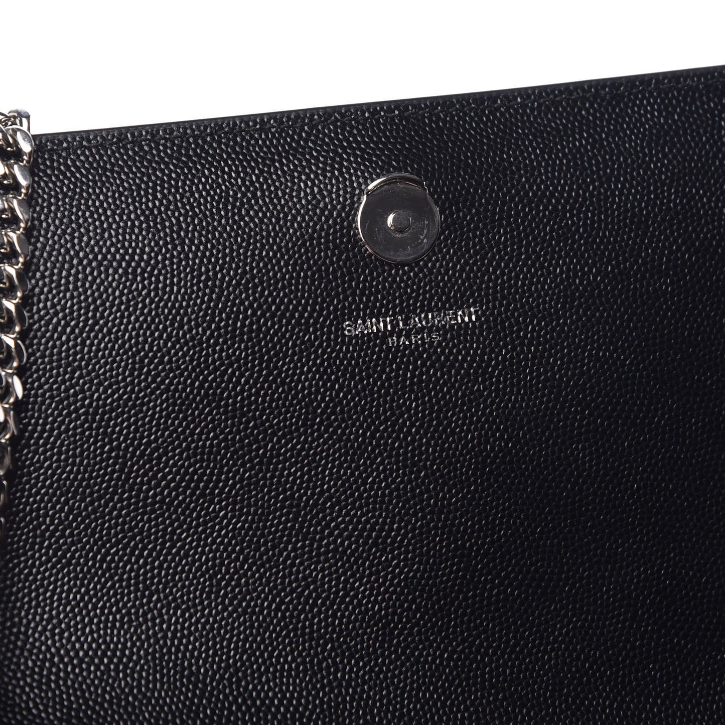 Grain De Poudre Medium Classic Monogram Kate Satchel Black