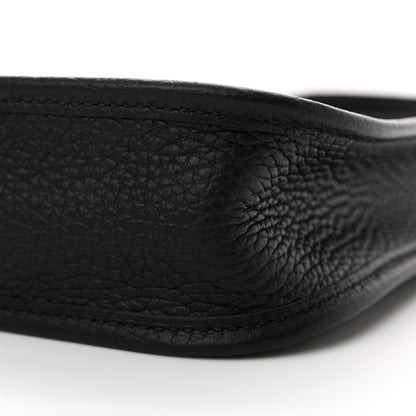 Hermes Taurillon Clemence Evelyne TPM Black 10 of 10