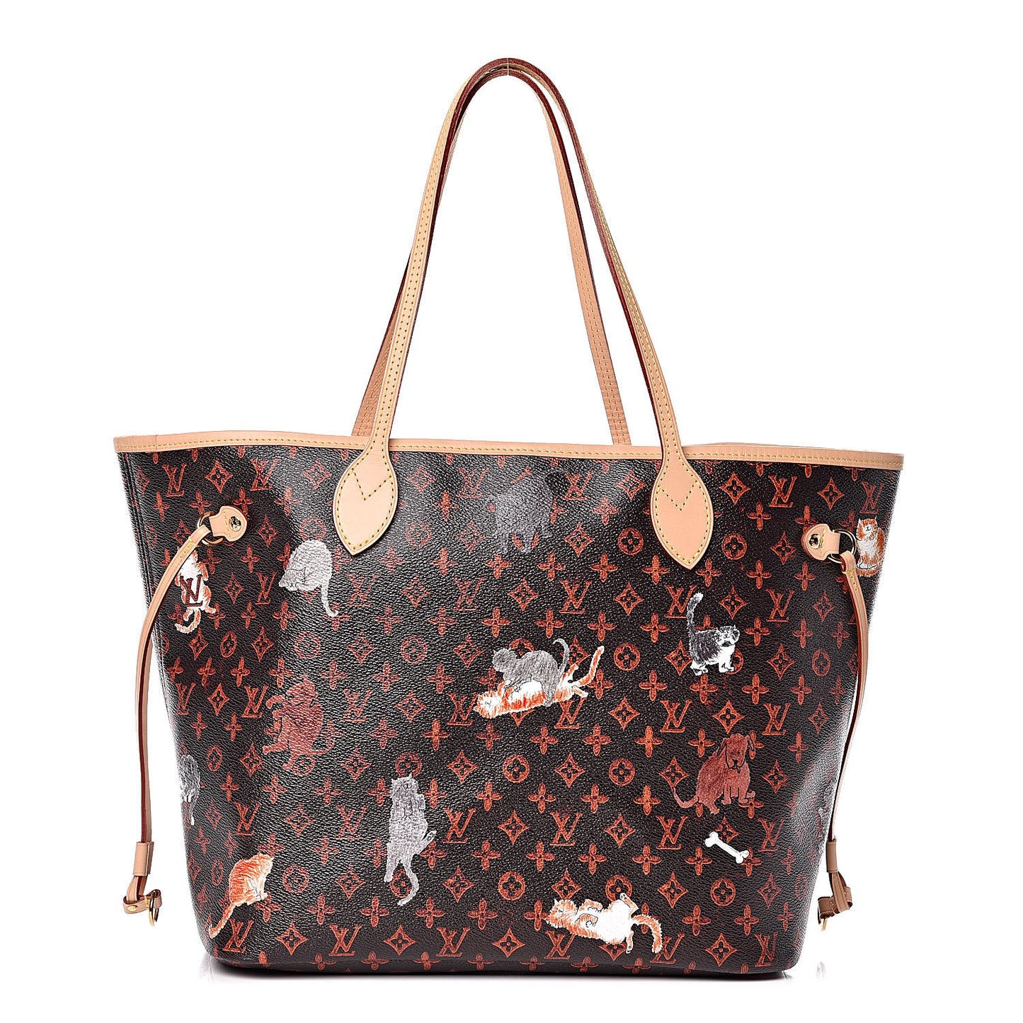 Catogram Neverfull MM Marron