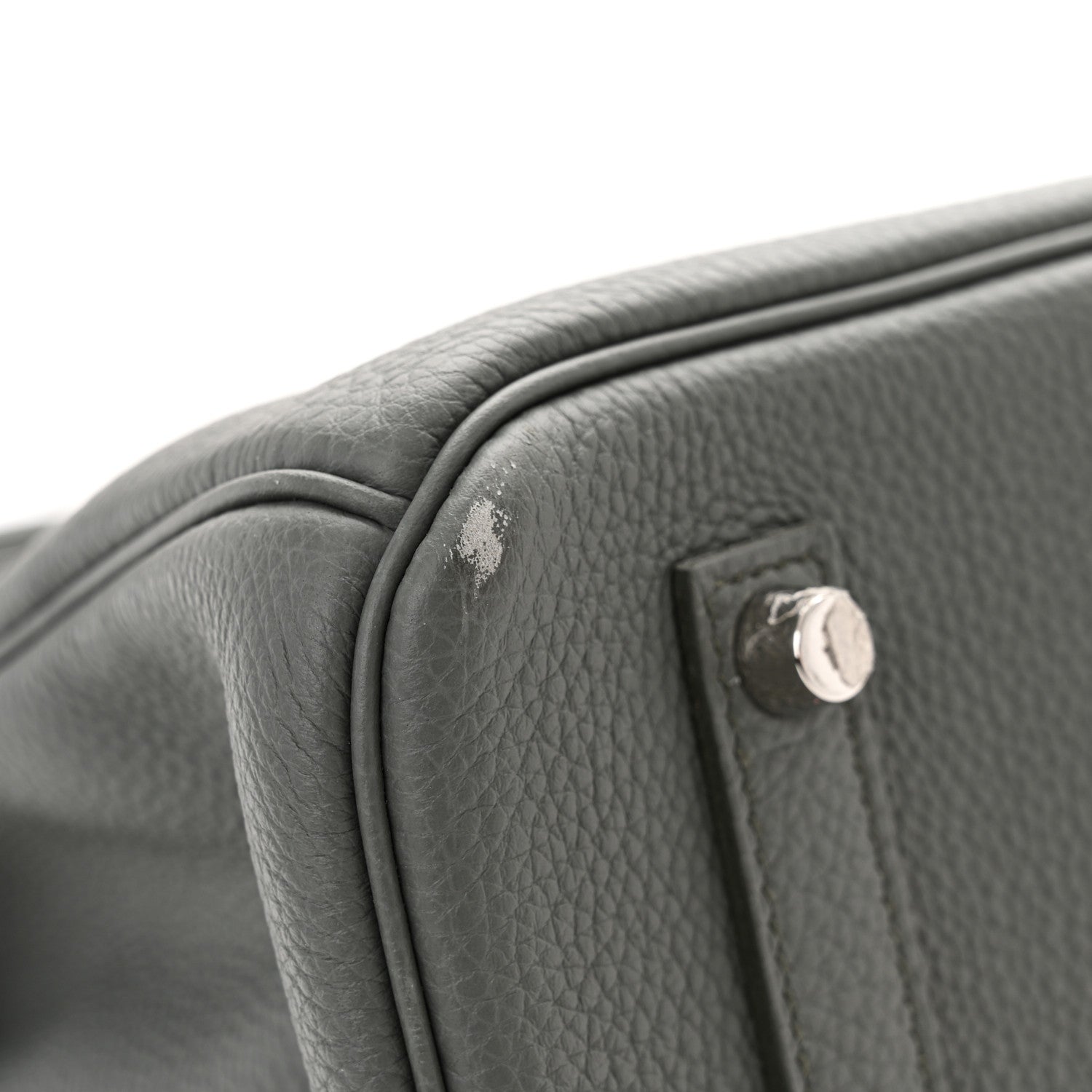 Hermes Togo Birkin 35 Vert Amande 9 of 16