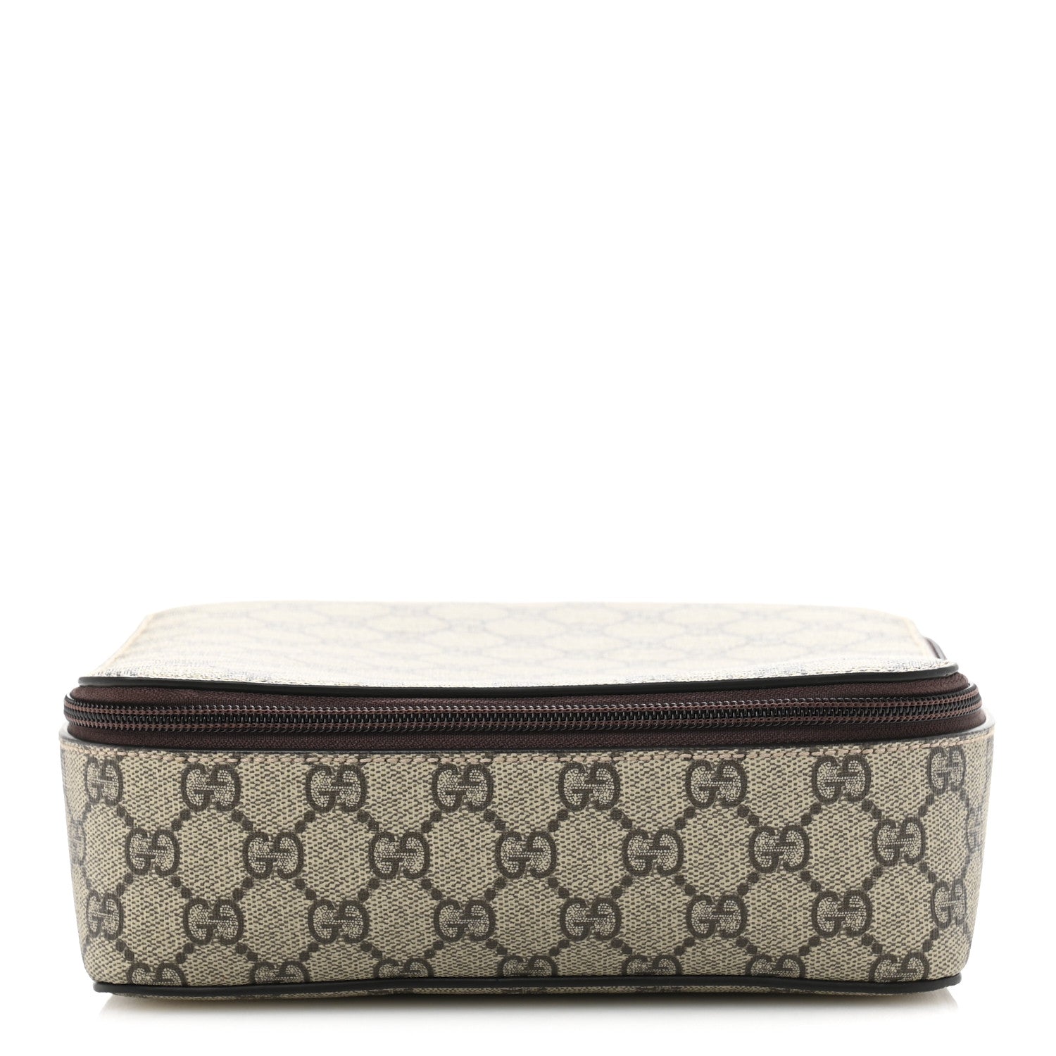 Gucci GG Supreme Monogram Medium Packing Cube Beige Ebony New Acero 1 of 7