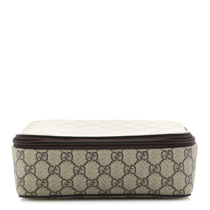 Gucci GG Supreme Monogram Medium Packing Cube Beige Ebony New Acero 1 of 7