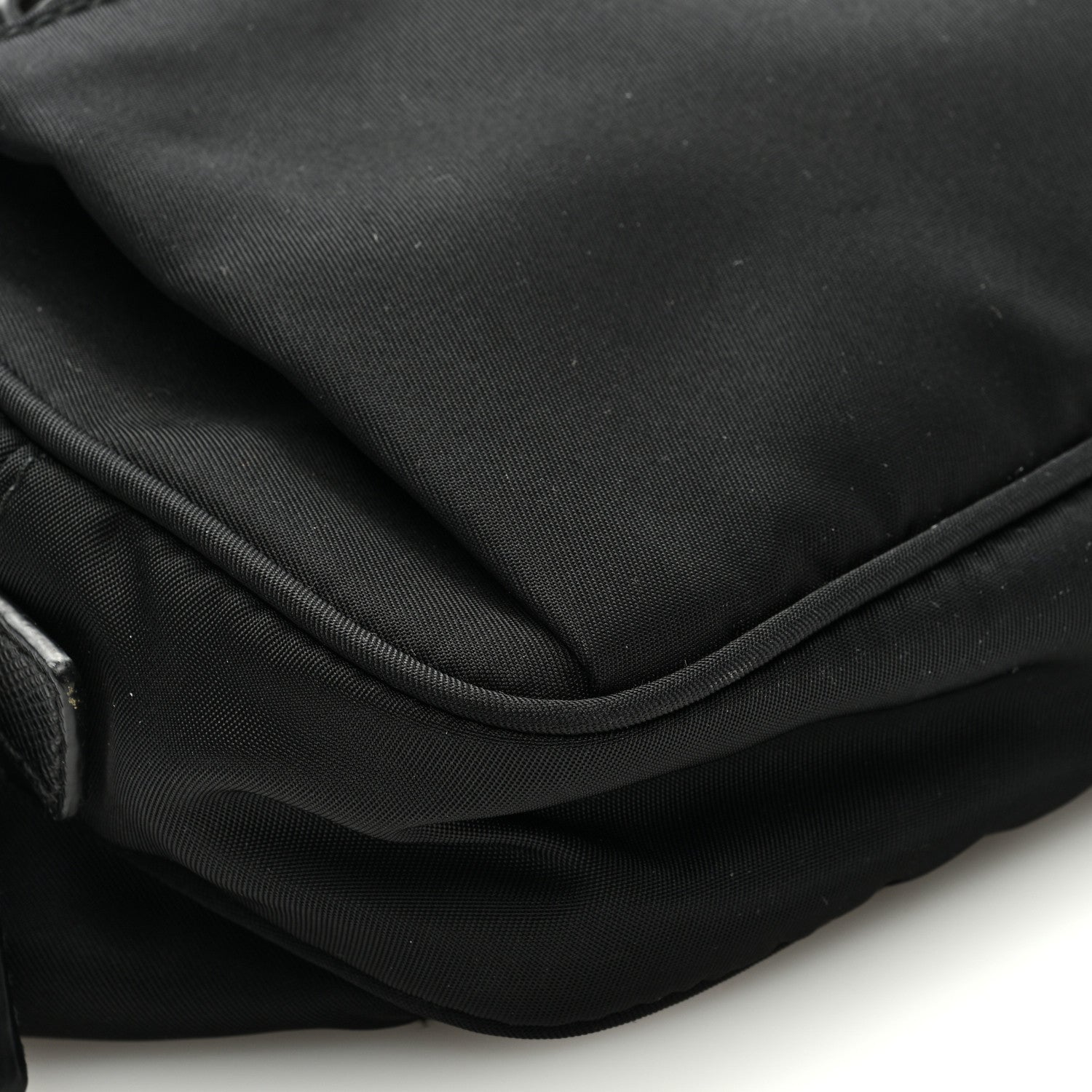 Prada Re-Nylon Saffiano Belt Bag Black 7 of 8