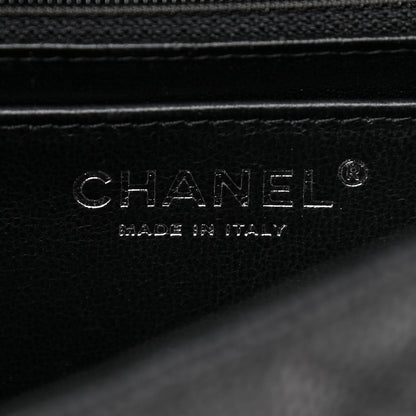 Chanel Caviar Quilted Maxi Single Flap Black 8 of 11