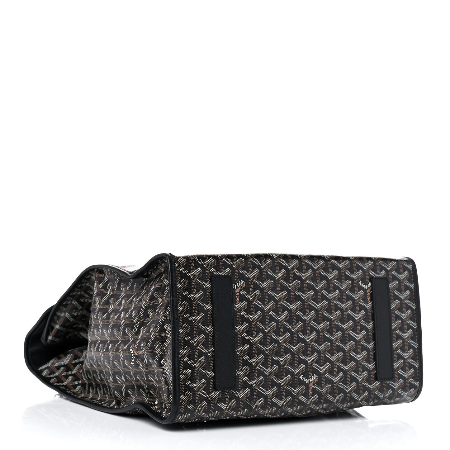 Goyardine Saint Leger Soft Briefcase Backpack Black