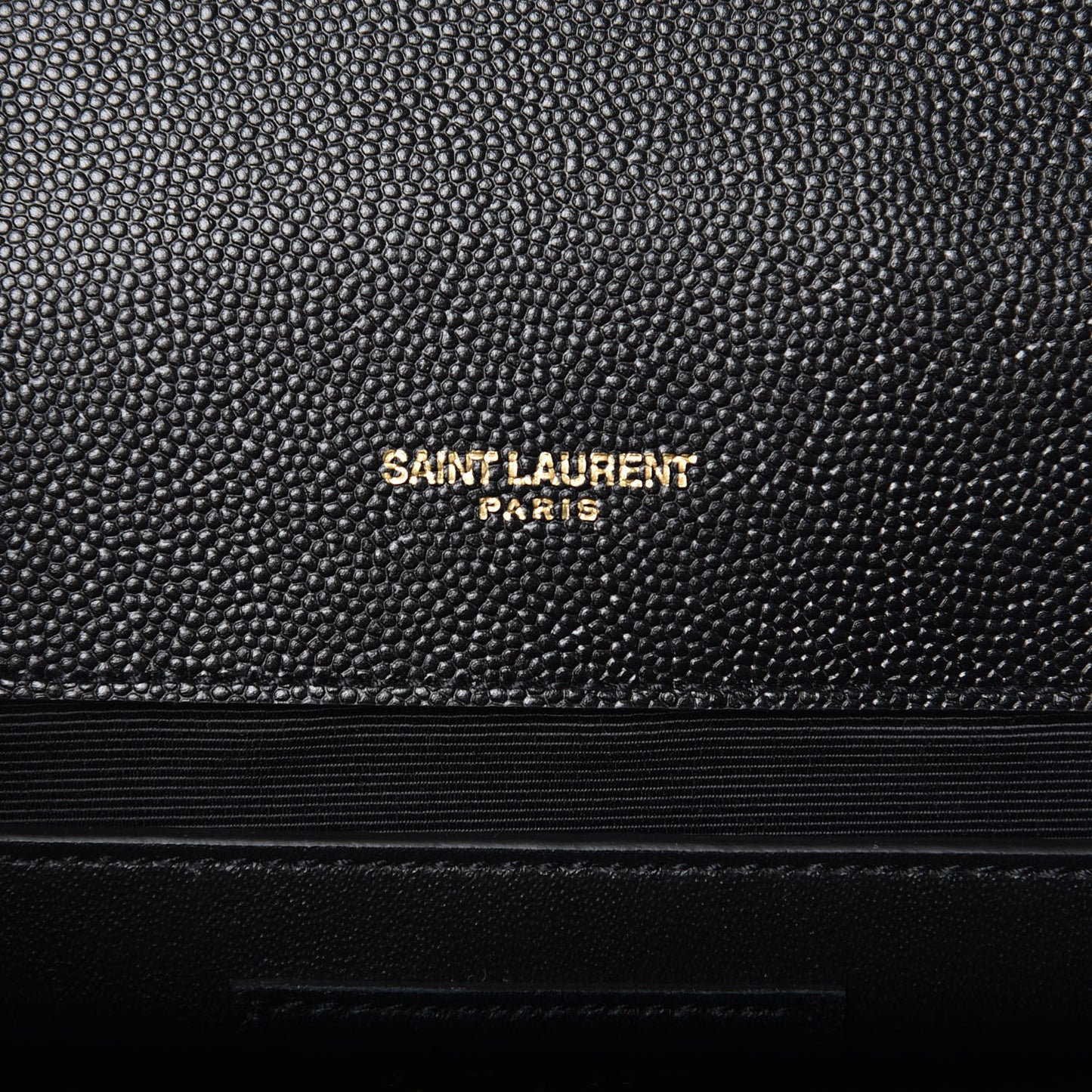 Grain De Poudre Matelasse Chevron Medium Monogram Satchel Black