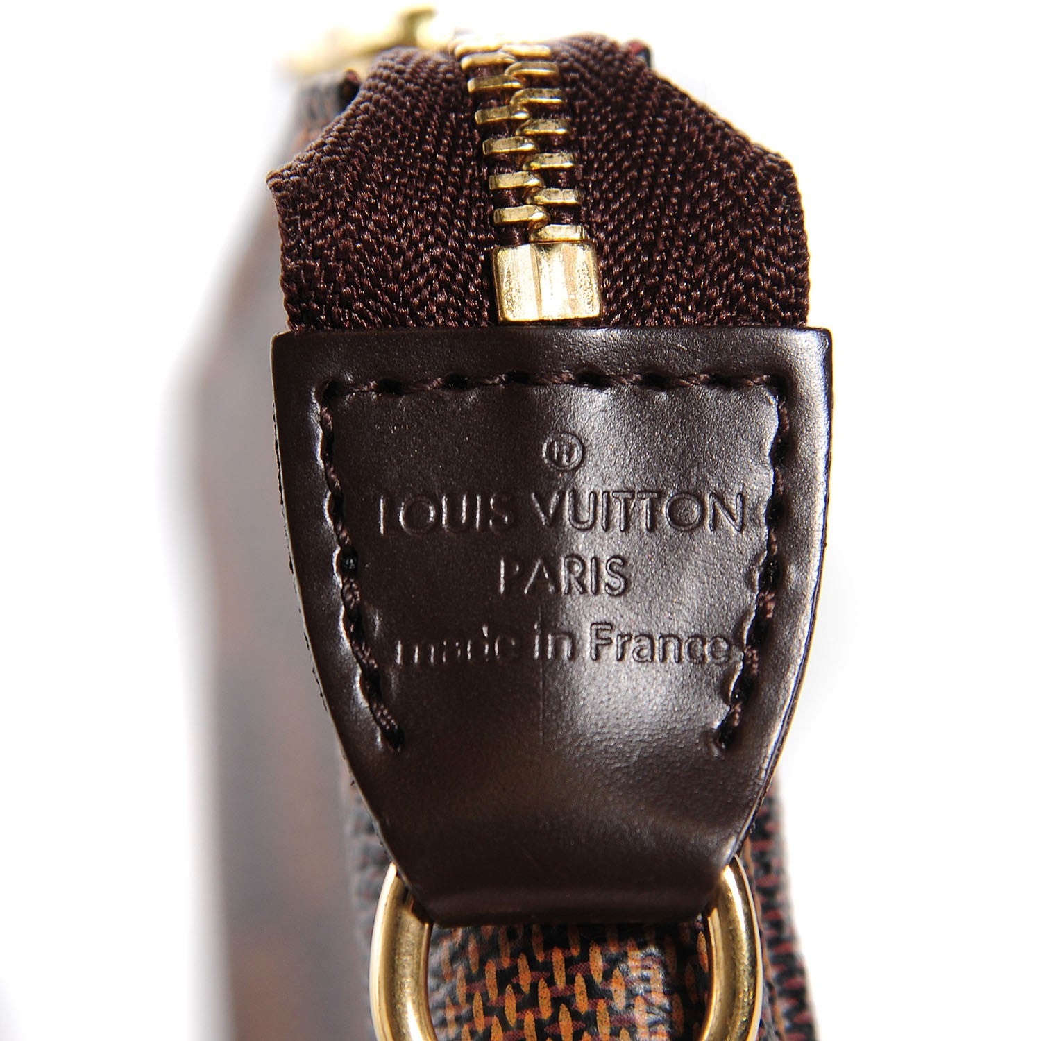 Louis Vuitton Damier Ebene Mini Pochette Accessories 6 of 7