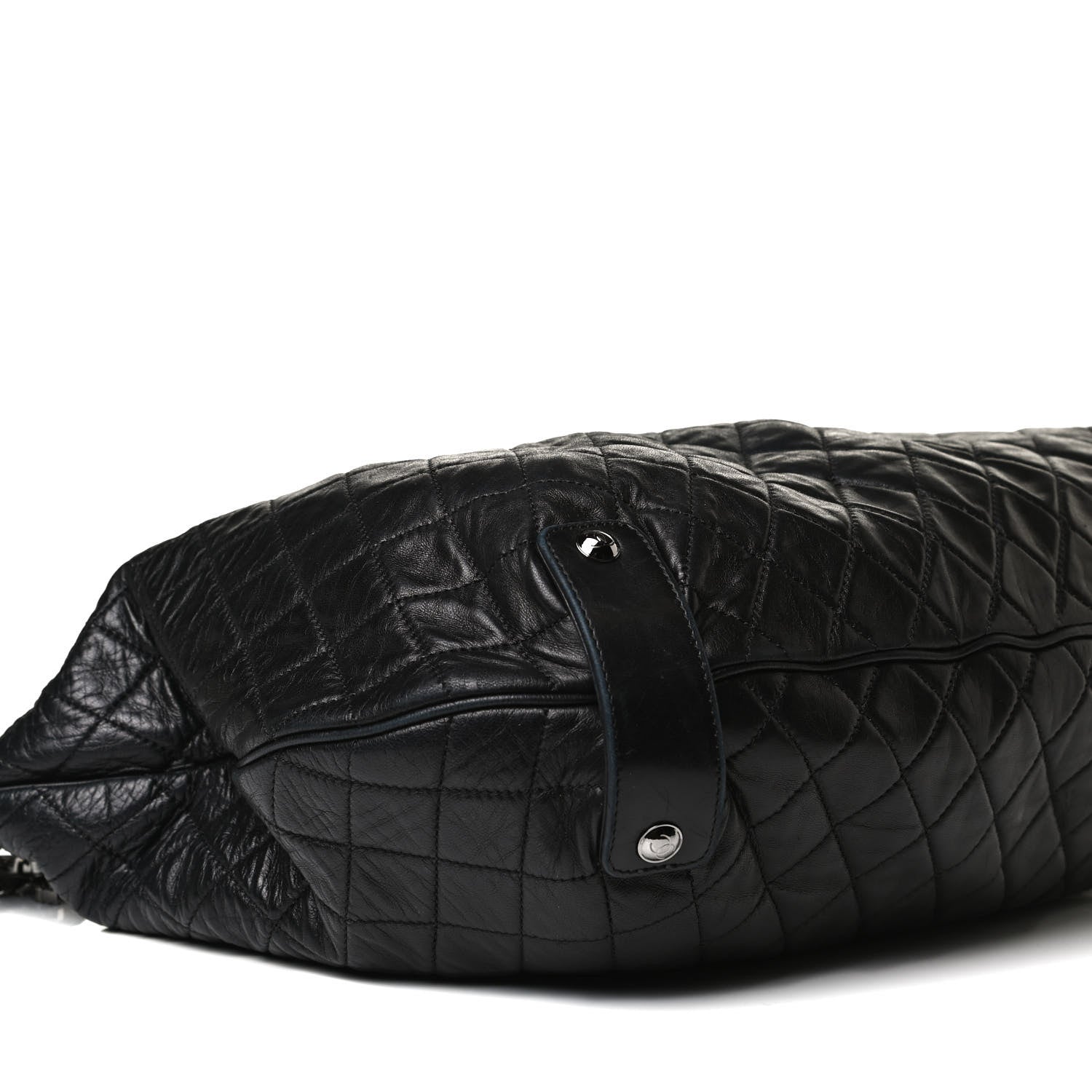 Chanel Lambskin Large Chain Mail Hobo Black 9 of 20