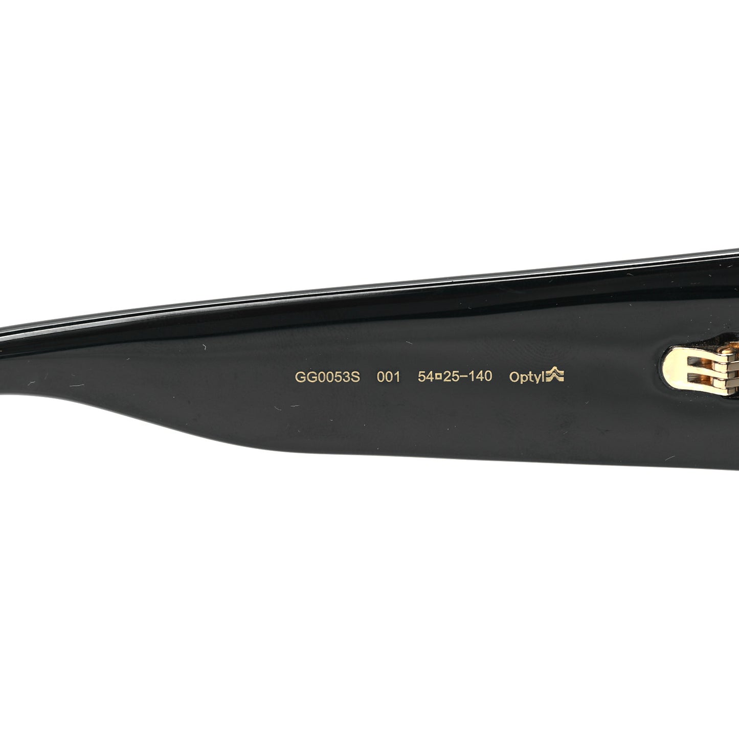 Acetate Square Frame Sunglasses GG0053S Black