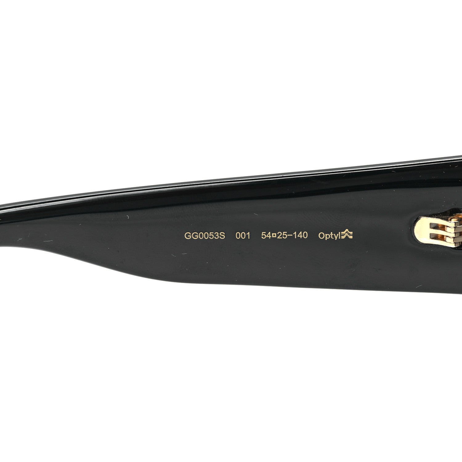 Gucci Acetate Square Frame Sunglasses GG0053S Black 7 of 8