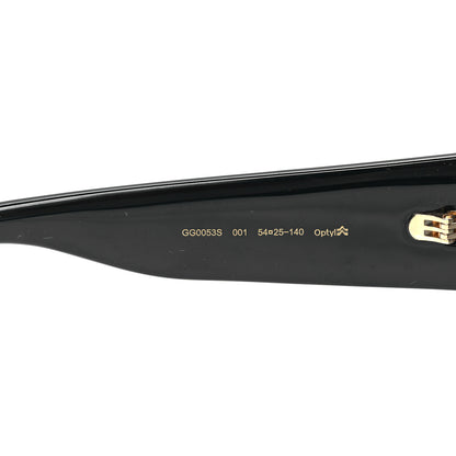 Gucci Acetate Square Frame Sunglasses GG0053S Black 7 of 8