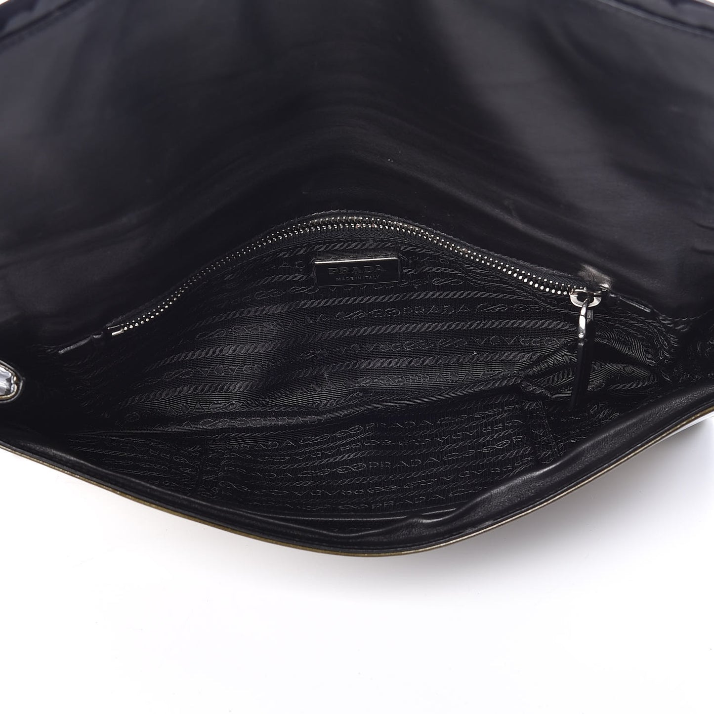 Vernice Sfumata Clutch Black