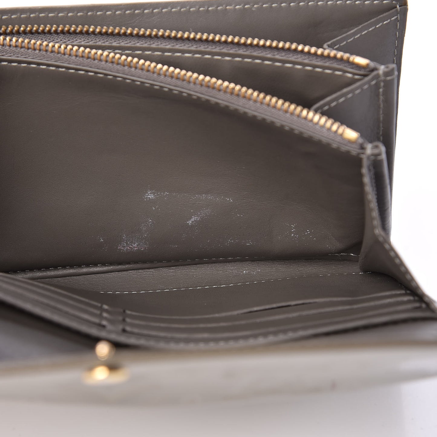 Vernis Sarah Wallet Gris Art Deco