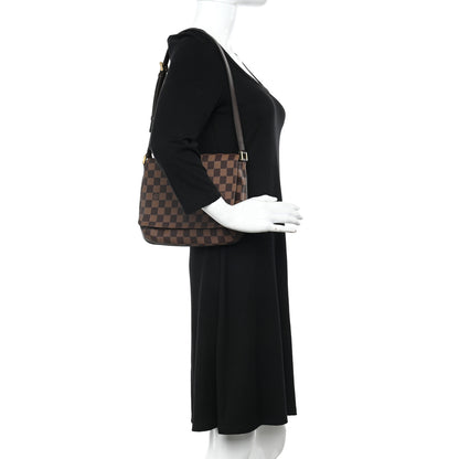 Louis Vuitton Damier Ebene Musette Tango 2 of 9