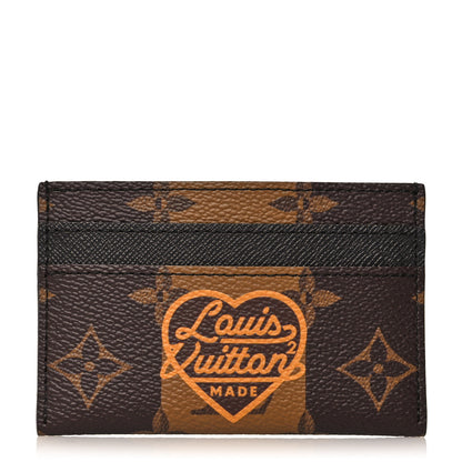Louis Vuitton X NIGO Reverse Monogram Double Card Holder 1 of 7