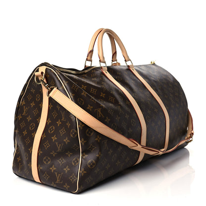 Louis Vuitton Monogram Keepall Bandouliere 60 3 of 11