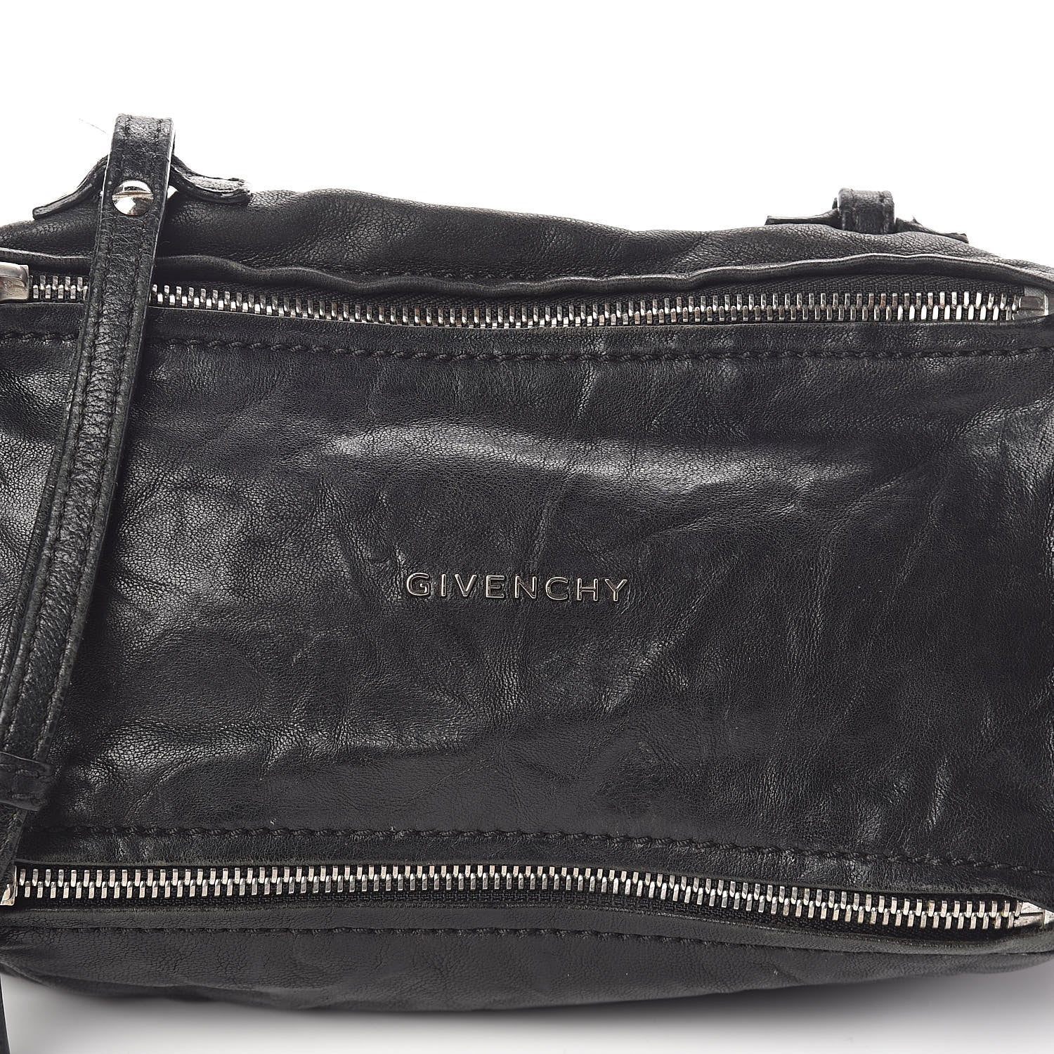 Givenchy Tumbled Sheepskin Mini Pandora Black 8 of 10