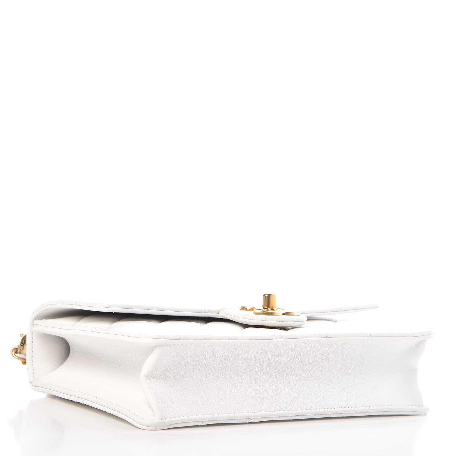Chanel Lambskin Quilted Small Chic Pearls Flap White 4 of 10