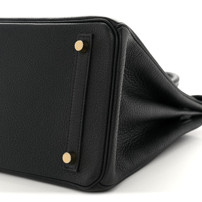 Hermes Togo Birkin 30 Black 10 of 12