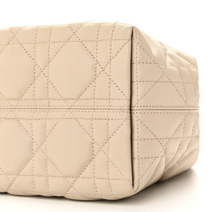 Christian Dior Calfskin Macrocannage Small Toujours Tan 10 of 10