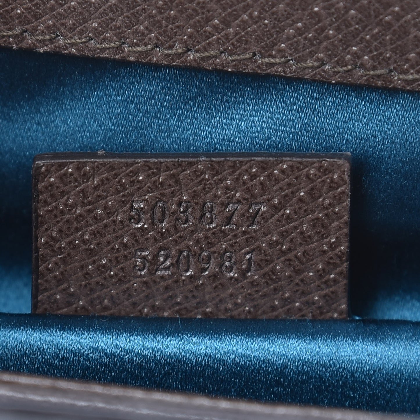 GG Supreme Monogram Web Small Ophidia Chain Shoulder Bag Brown