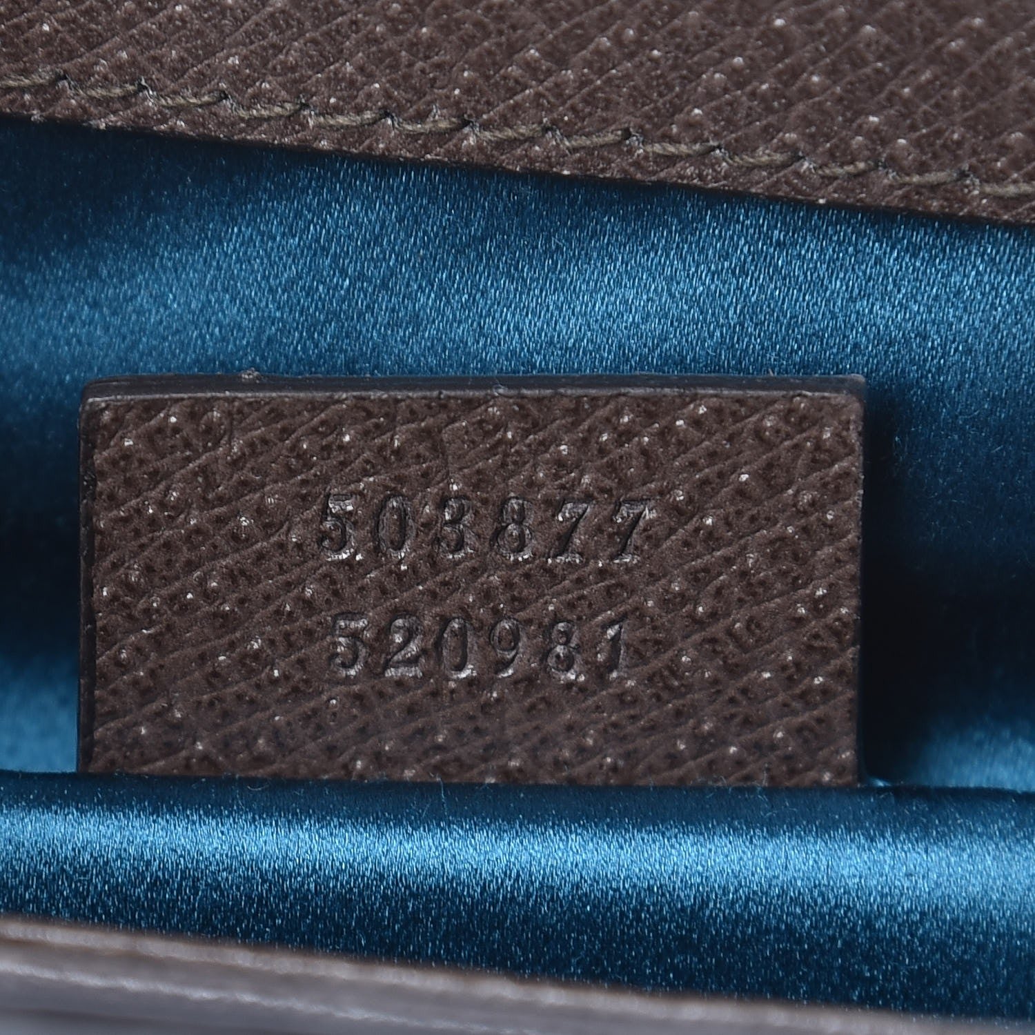 Gucci GG Supreme Monogram Web Small Ophidia Chain Shoulder Bag Brown 7 of 7