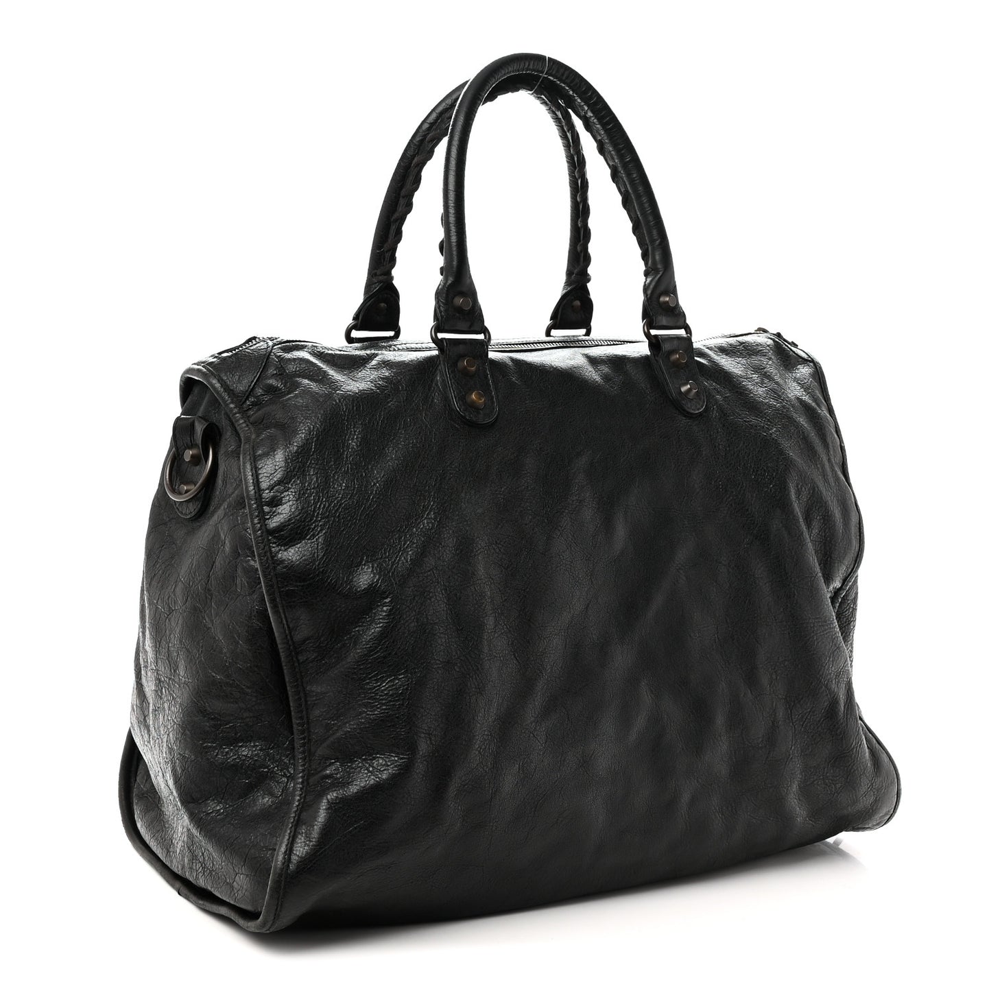 Agneau Classic Hardware Kraft Black