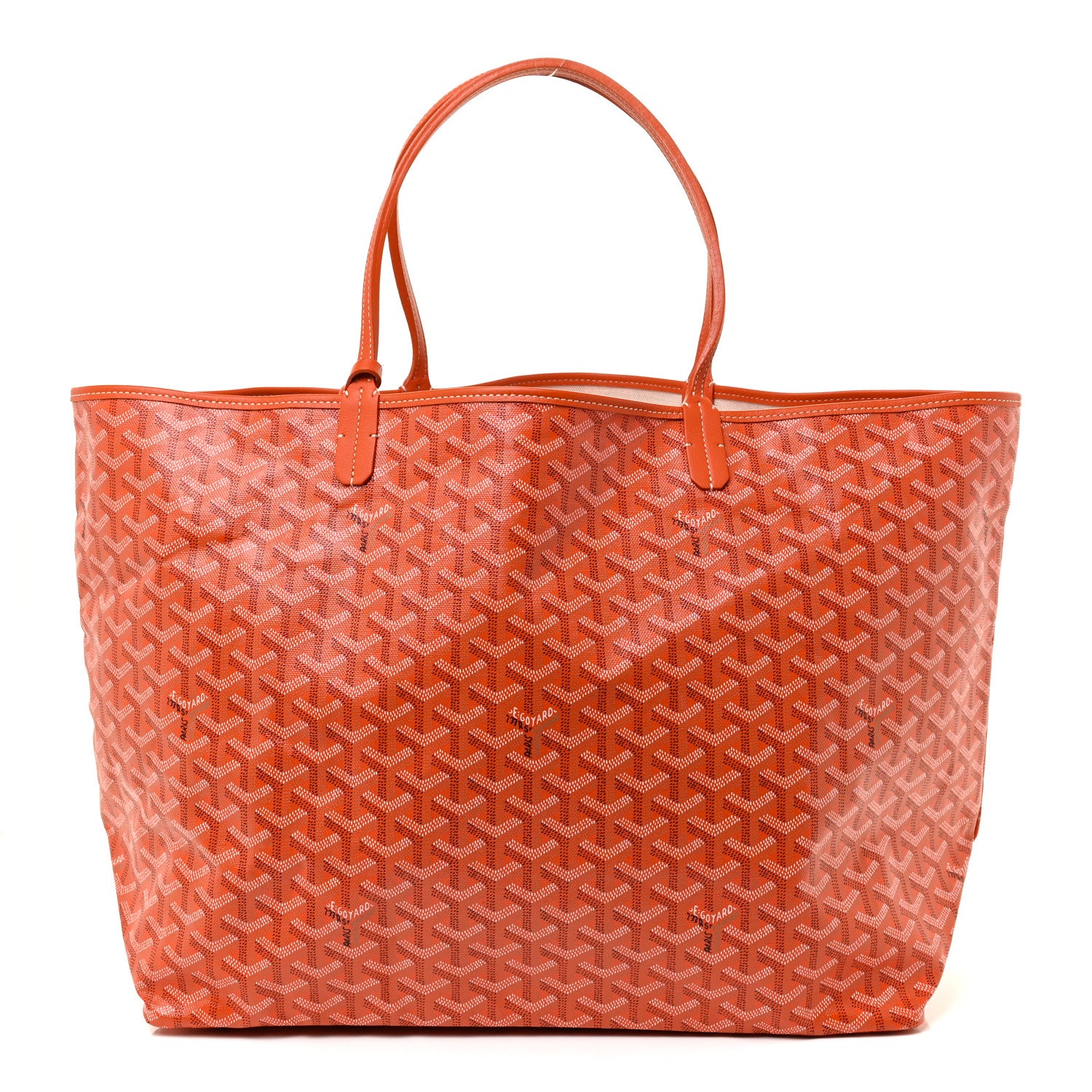 Goyard Goyardine Saint Louis GM Orange 3 of 10