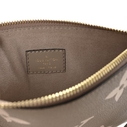 Louis Vuitton Empreinte Monogram Giant Neonoe MM Pochette Tourterelle Creme 6 of 7
