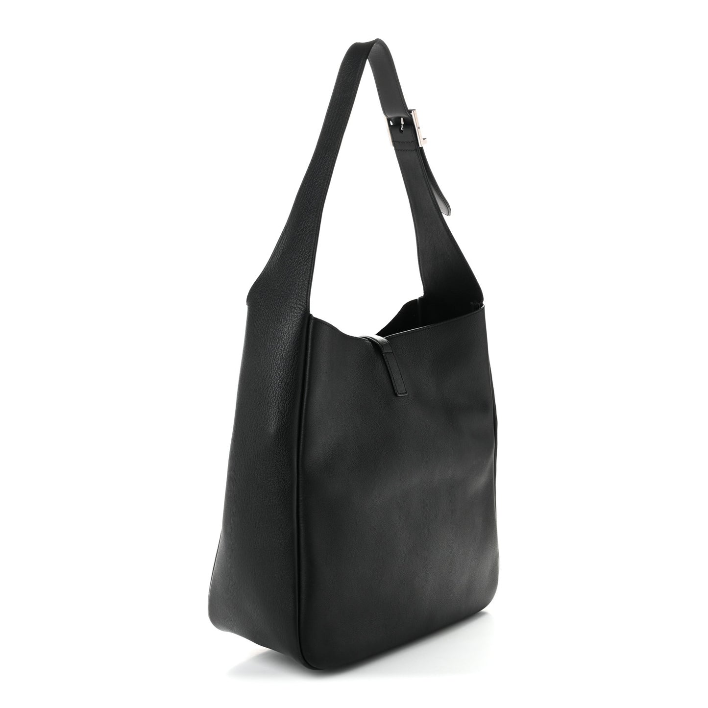 Smooth Calfskin Large Le 5 A 7 Soft Hobo Black