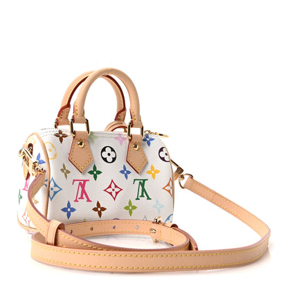 Louis Vuitton LV X TM Monogram Multicolor Nano Speedy White 2 of 9