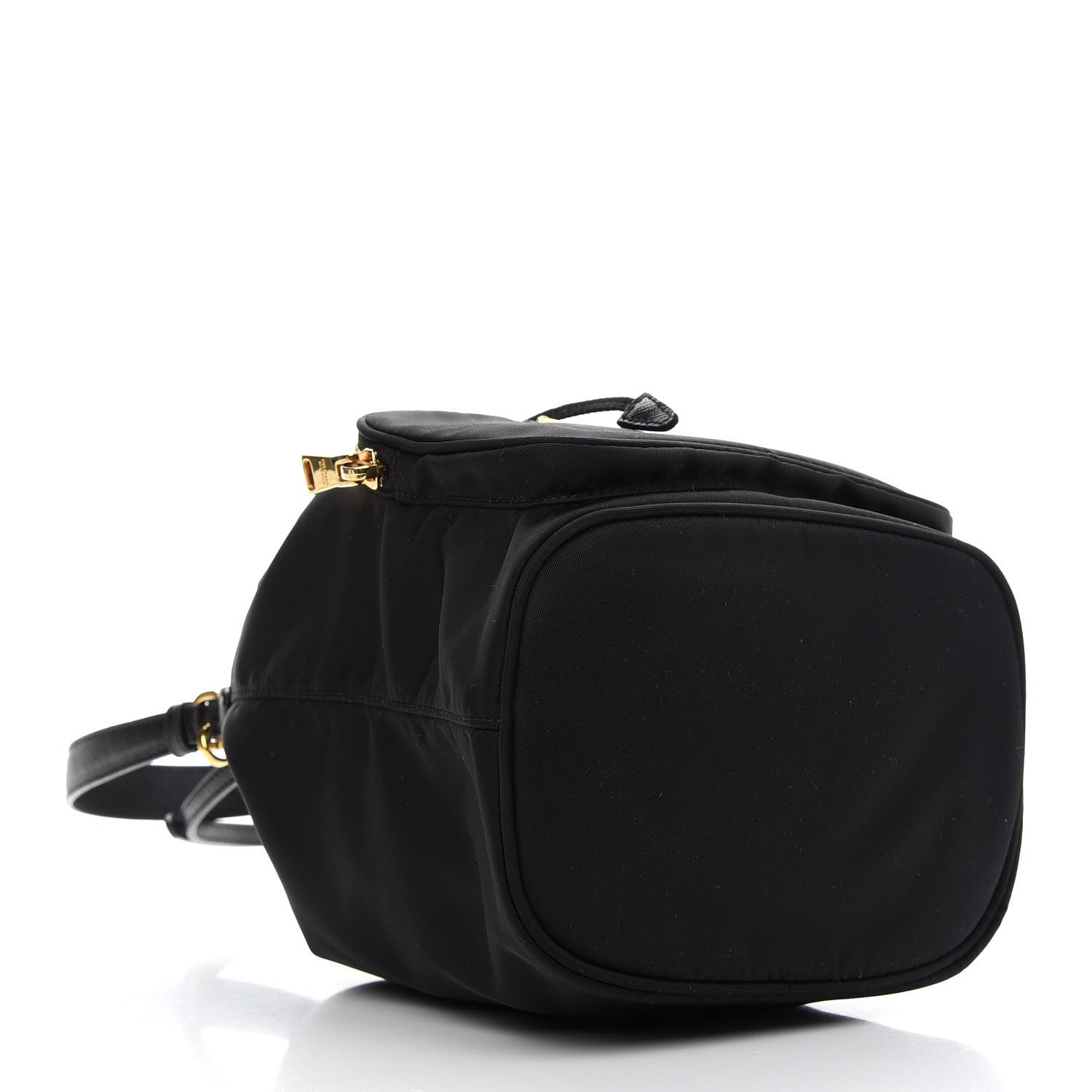 Prada Re-Nylon Duet Drawstring Shoulder Bag Black 4 of 12