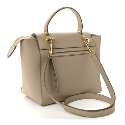 Celine Grained Calfskin Micro Belt Bag Light Taupe 3 of 10