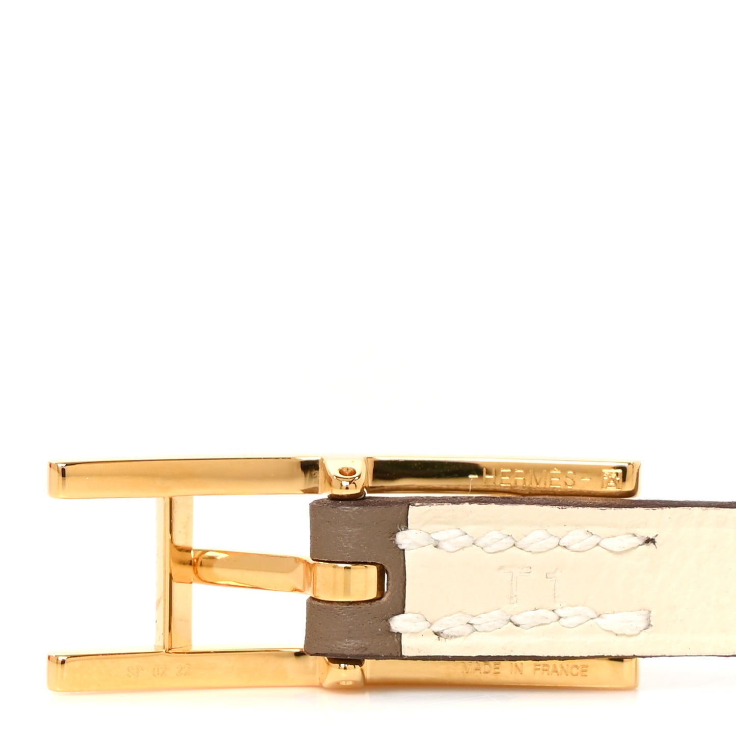 Swift Behapi Double Tour Reversible Bracelet T1  Etoupe Nata