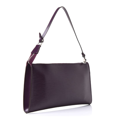 Louis Vuitton Epi Pochette Accessories 24 Cassis 2 of 10