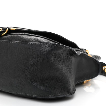 Chloe Calfskin Medium Marcie Satchel Black 9 of 12