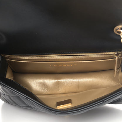 Chanel Lambskin Quilted Mini Rectangular Pearl Crush Flap Black 3 of 4