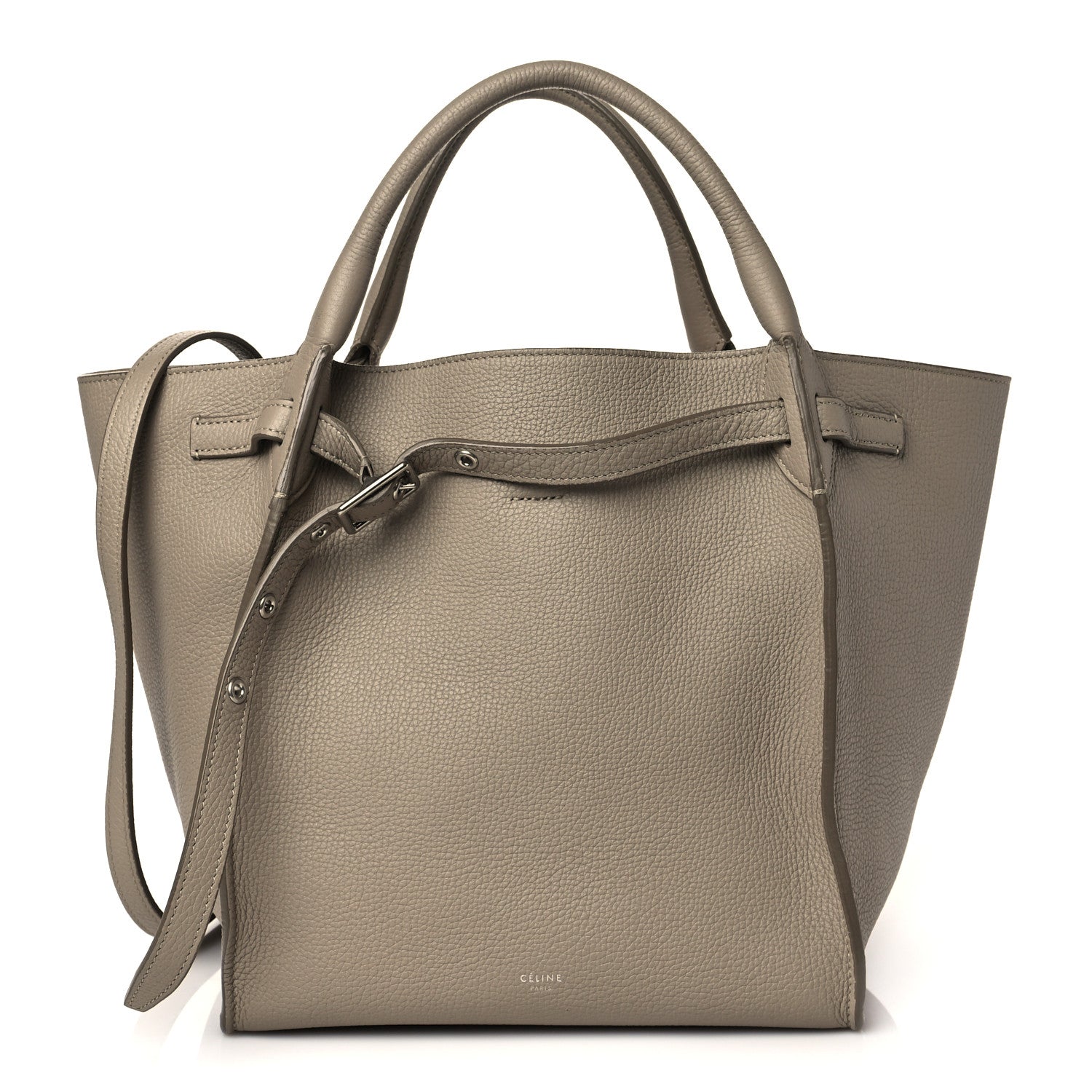 Celine Supple Grained Calfskin Small Big Bag Light Taupe 1 of 11
