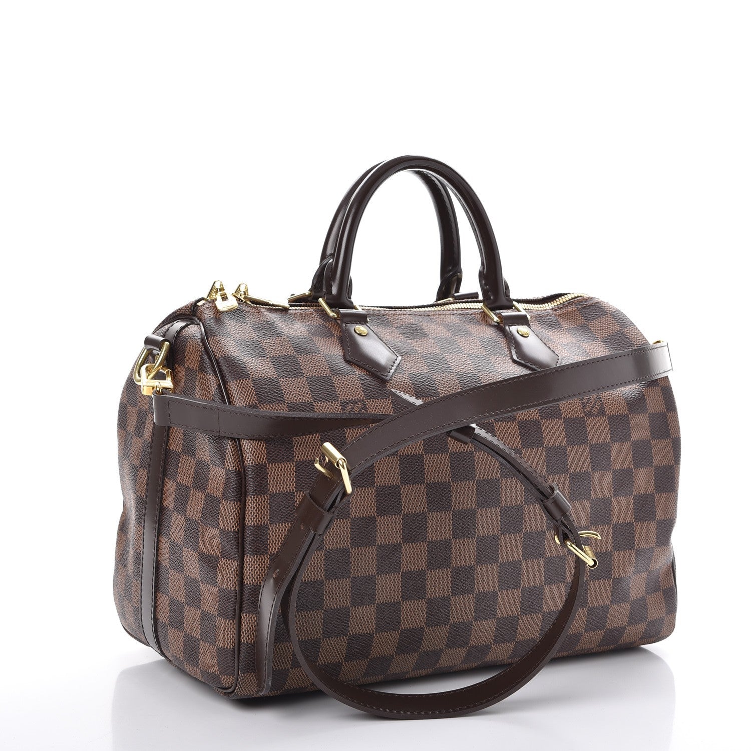 Louis Vuitton Damier Ebene Speedy Bandouliere 30 4 of 10