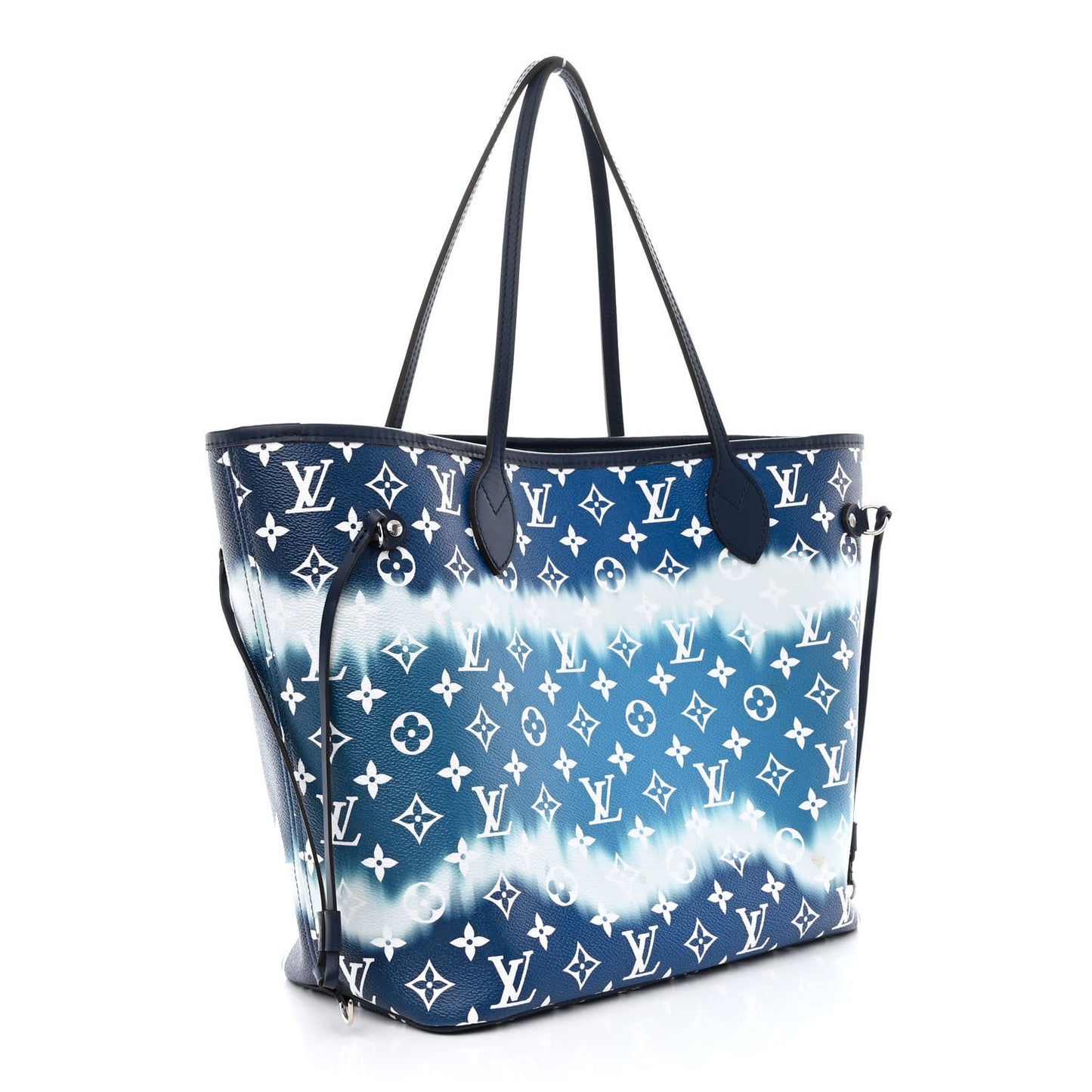 Monogram Escale Neverfull MM Blue