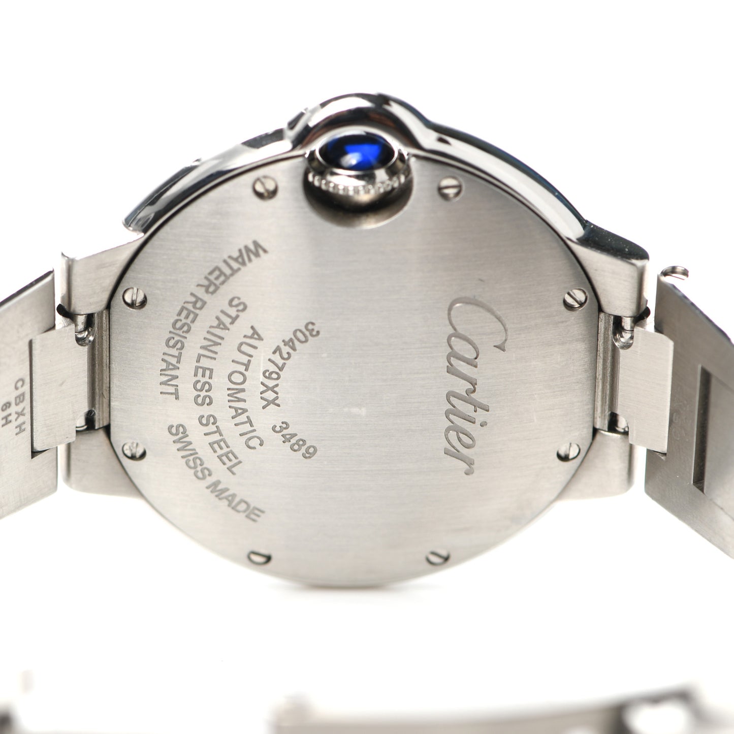 Stainless Steel 33mm Ballon Bleu De Cartier Automatic Watch