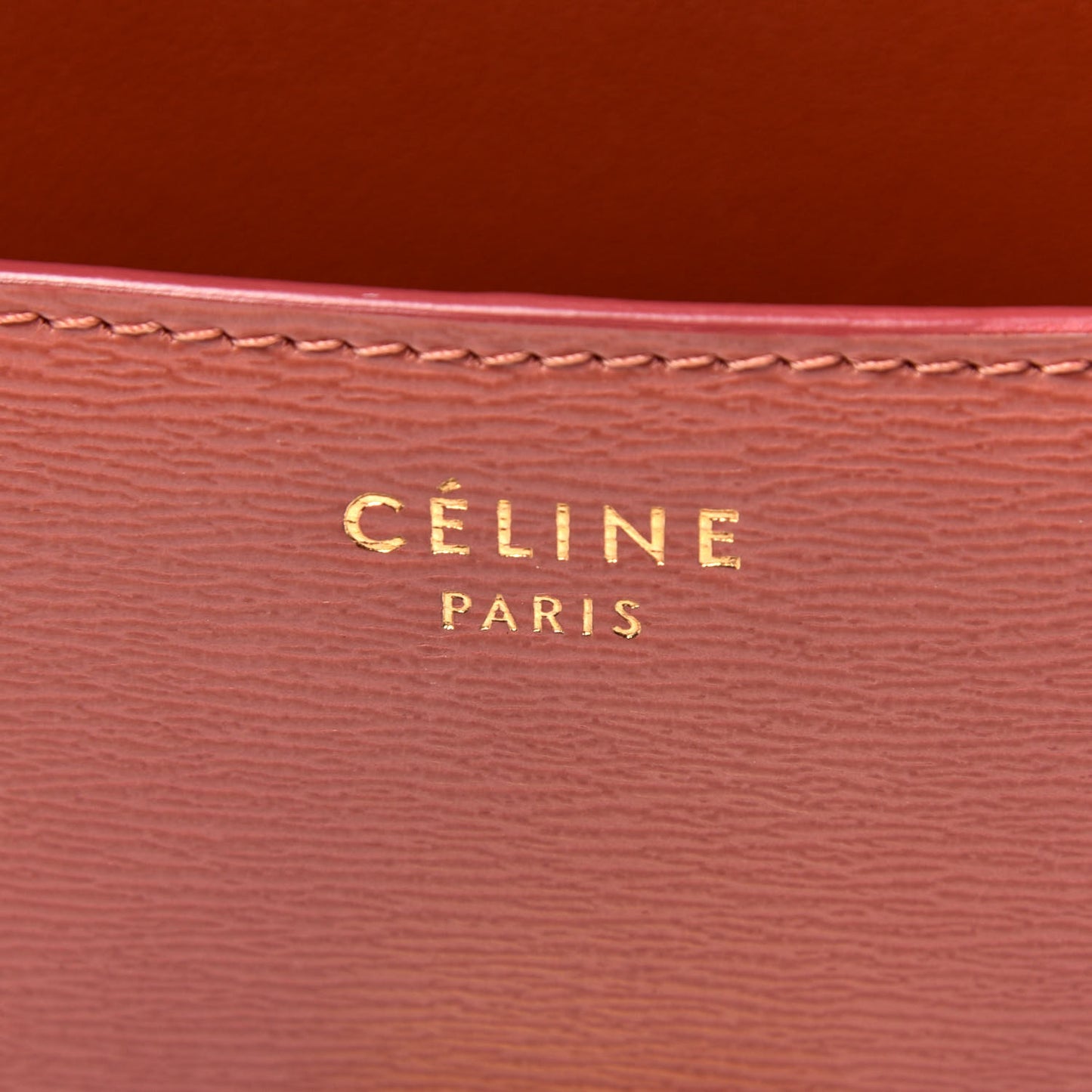 Liege Medium Classic Box Flap Bag Terracotta