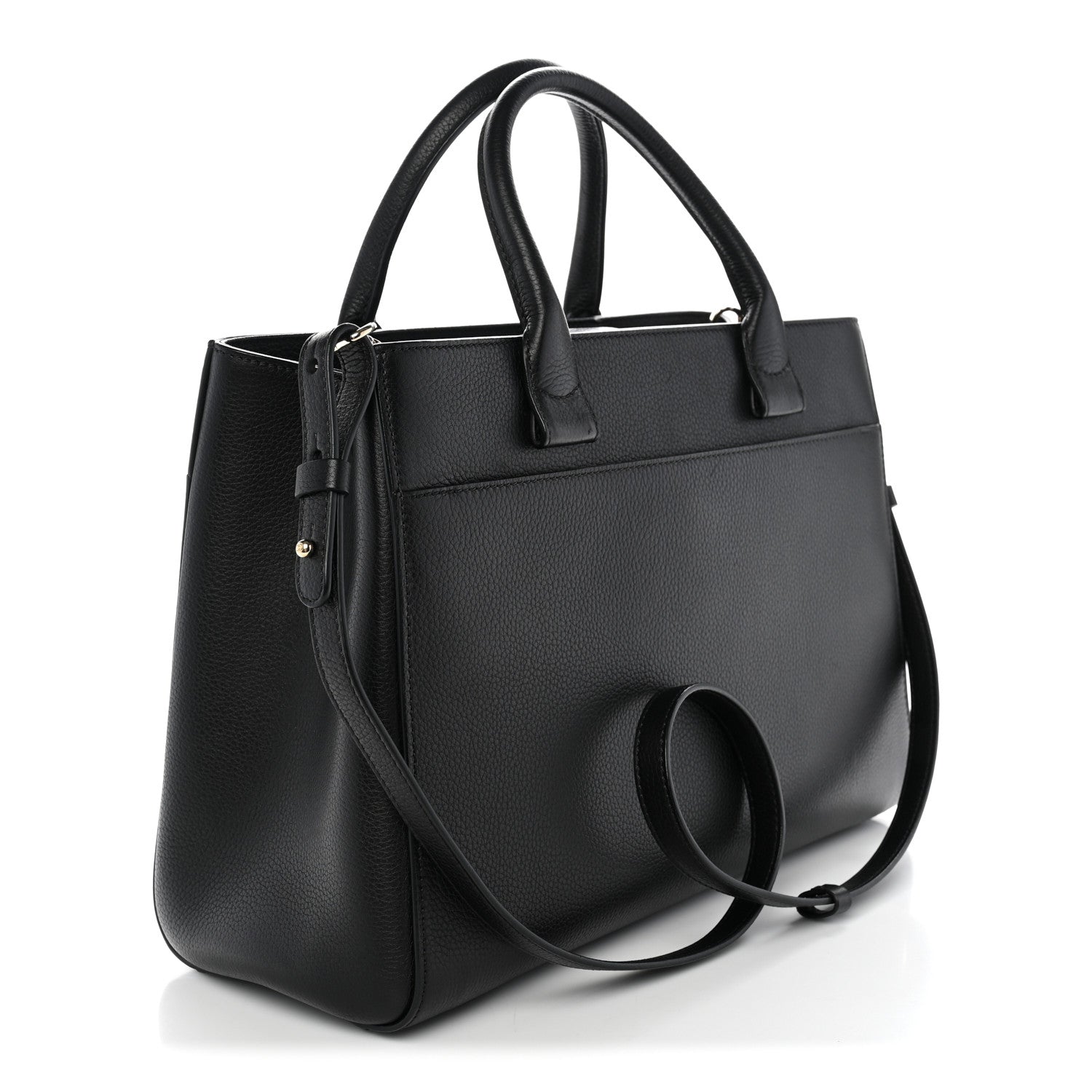 Chanel Grained Calfskin Small Neo Executive Shopper Tote Black 3 of 11