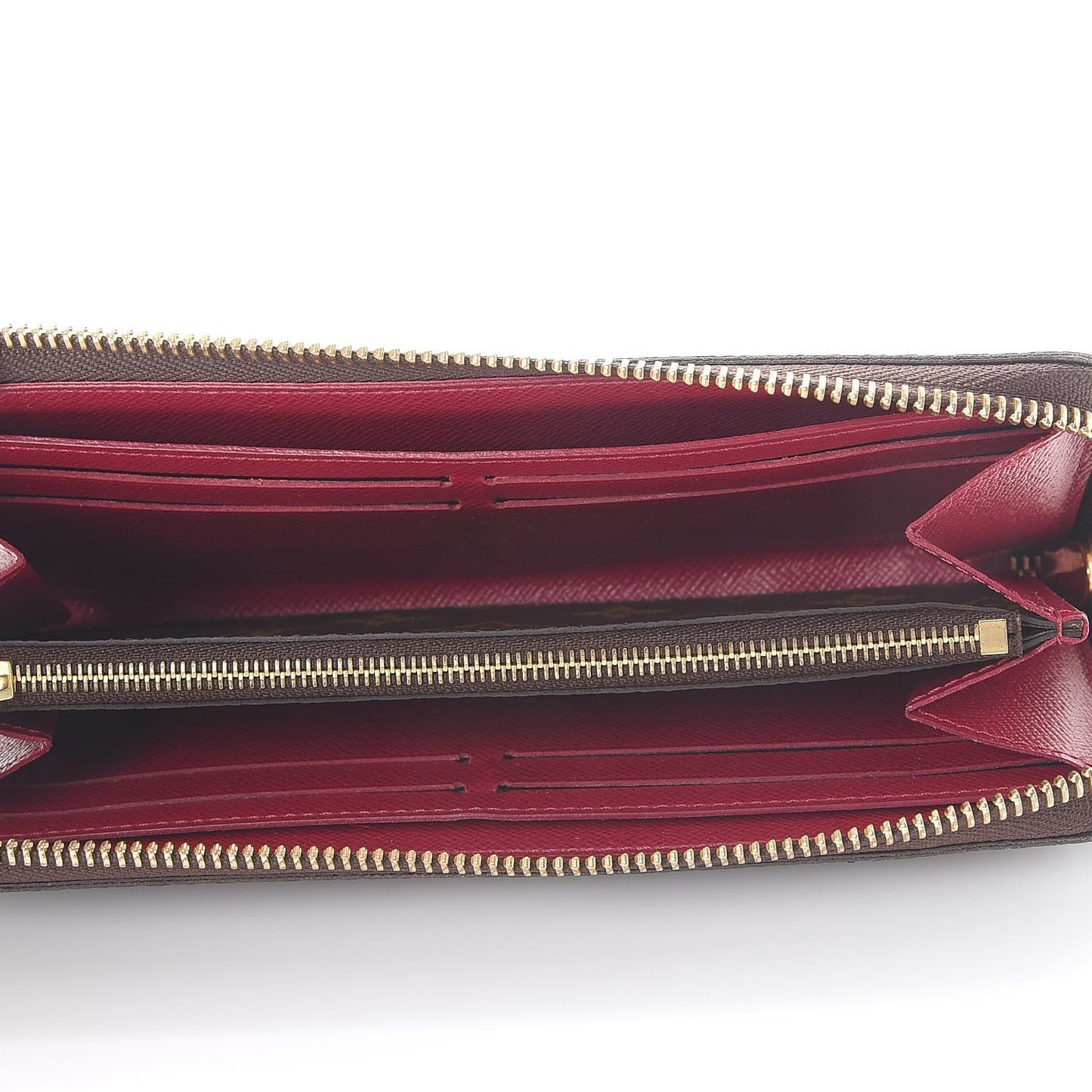 Monogram Clemence Wallet Fuchsia