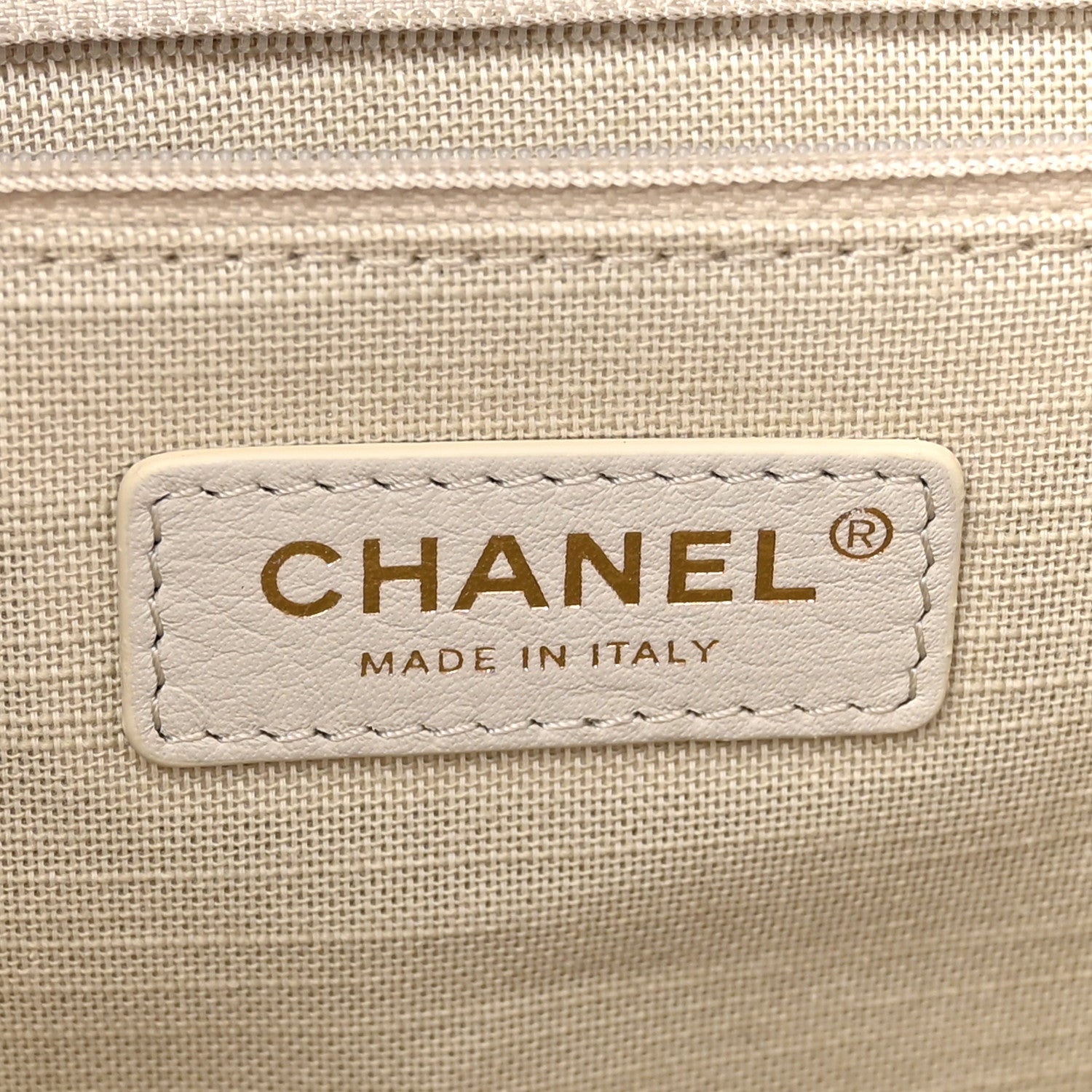 Chanel Mixed Fibers Small Deauville Tote Purple 7 of 14